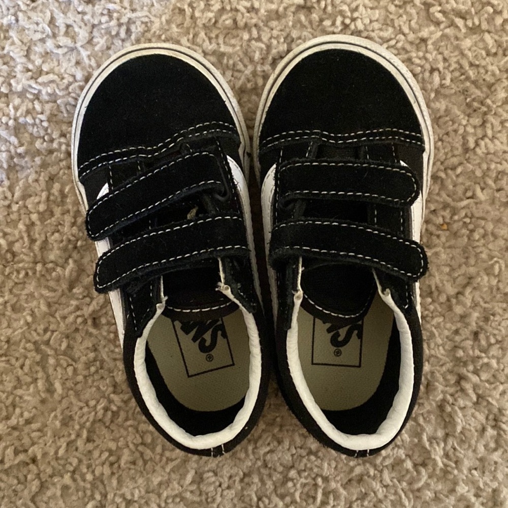 Vans boys toddler size 6.5 USED